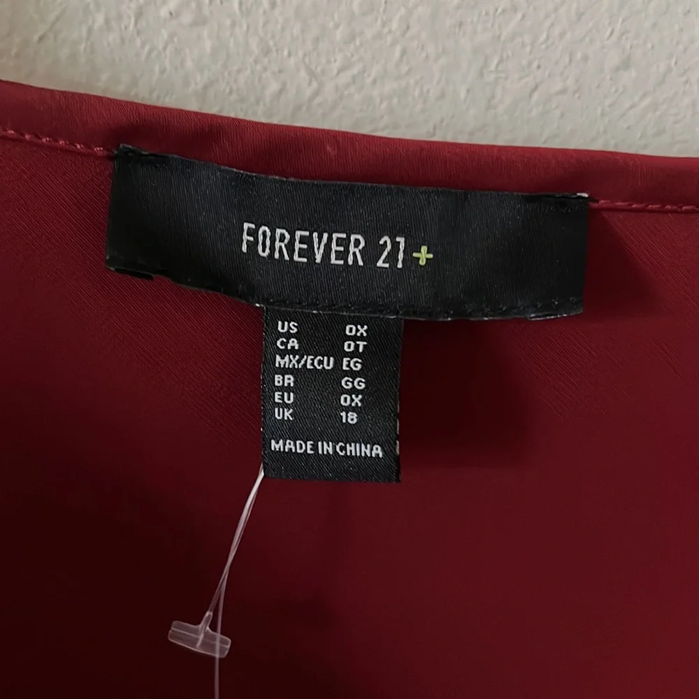Forever 21+ Asymmetrical Top - Picture 7 of 14